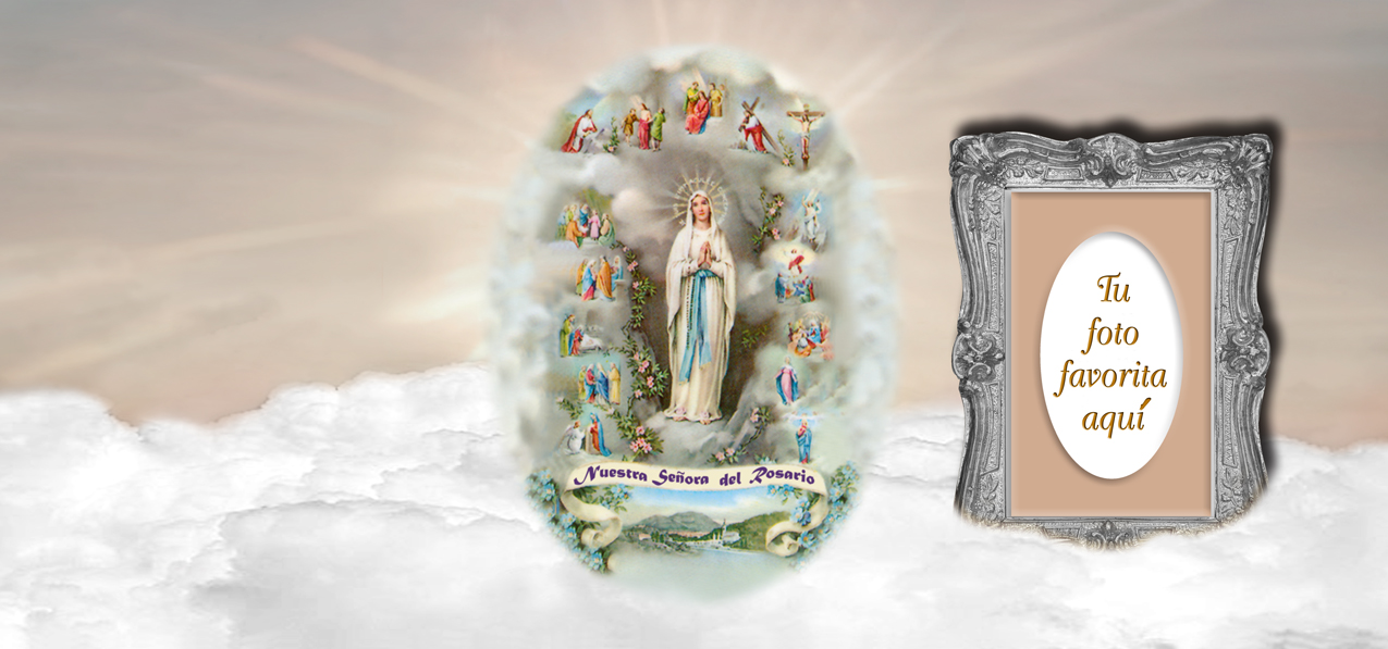 Nuestra Senora del Rosario Bronze Clouds (Spanish)